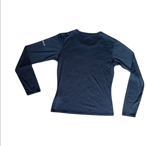 Brooks EZ T Run Happy Navy Long Sleeve T-Shirt - Picture 2 of 14